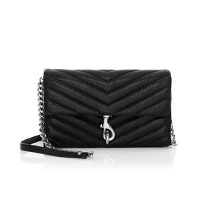 Rebecca Minkoff Black Quilted Clutch